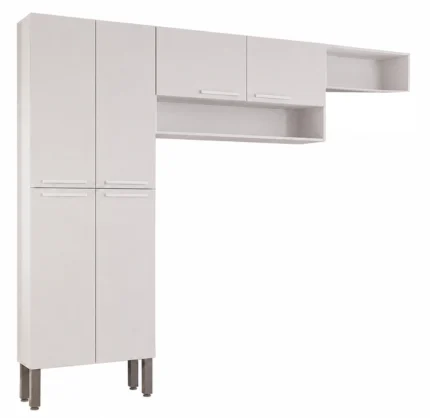 Armário de Cozinha Madri 6 Portas Salleto