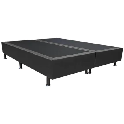 Base Box Bipartida Universal Queen em Suede 37x198x158