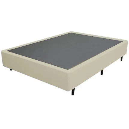Base Box Universal Casal em Veludo 37x138x188cm Alto Nivel