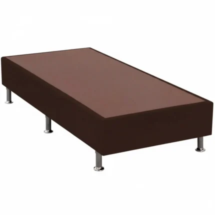 Base Box Universal Solteiro em Veludo 37x188x88cm Alto Nivel
