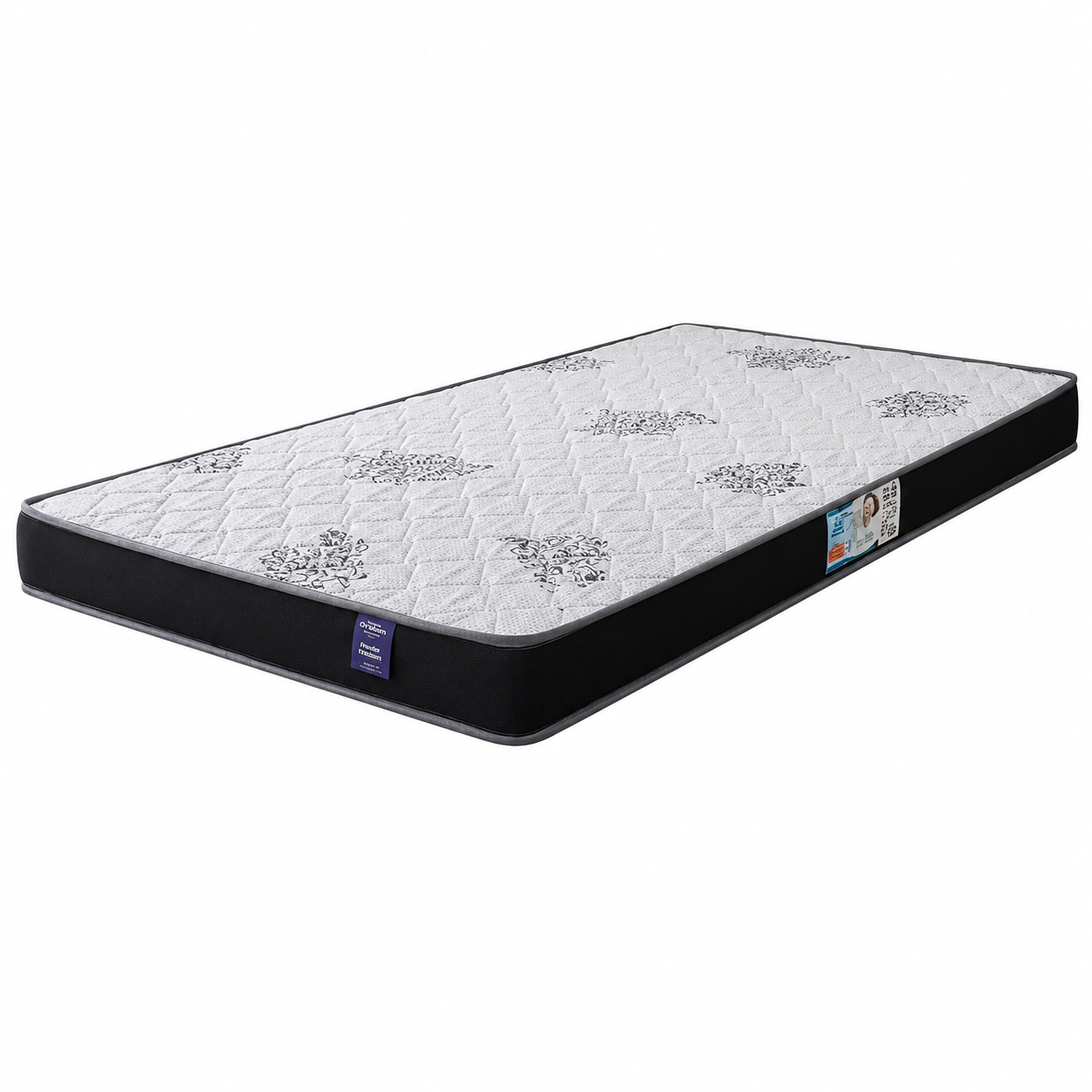 Colchao-Light-Ecotec-Casal-12x188x138cm-Espuma-D20-Branco-com-Preto-16218