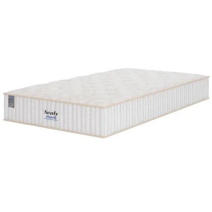 Colchão Miami Solteiro 26x188x88cm com Molas Ensacadas Sealy