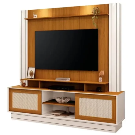 Estante Antares Home para Tv Até 55 Polegadas 2 Portas Edn