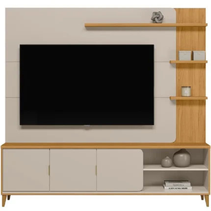 Estante Napoli para Tv Até 70 Polegadas 3 Portas Linea