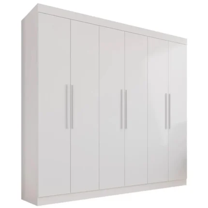 Guarda Roupa Roma Casal 6 Portas 4 Gavetas Salleto