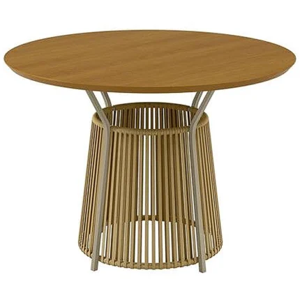 Mesa Roma Redonda 120cm com Corda Náutica Paonanda