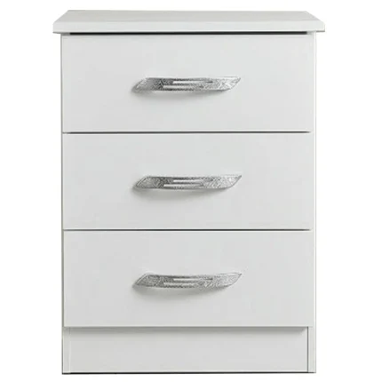 Mesa de Cabeceira Leme com 3 Gavetas Primicias