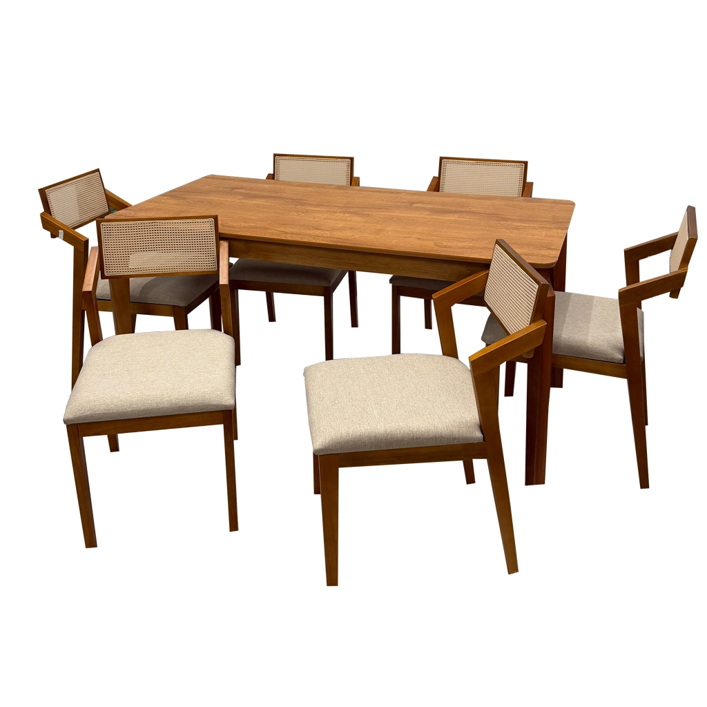 Mesa-de-Jantar-Alegra-160x80cm-Sem-Vidro-e-6-Cadeiras-Berlim-Madeira-em-Linho-Jcm-Cinamomo-com-Tecido-Bege-85586.webp