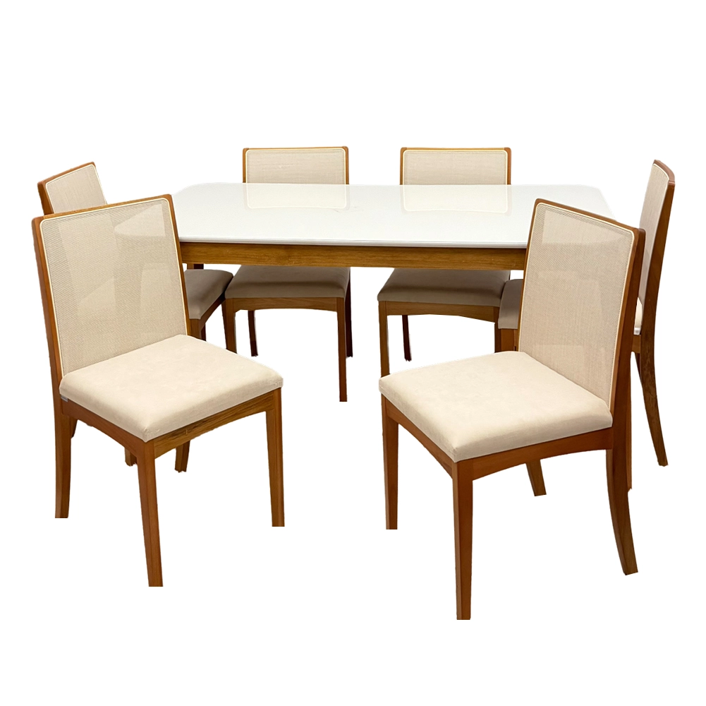 Mesa-de-Jantar-Alegra-160x80cm-com-Vidro-e-6-Cadeiras-Lara-Kappesberg-em-Linho-Madeira-Jcm-Cinamomo-Off-White-com-Tecido-Bege-87195.webp