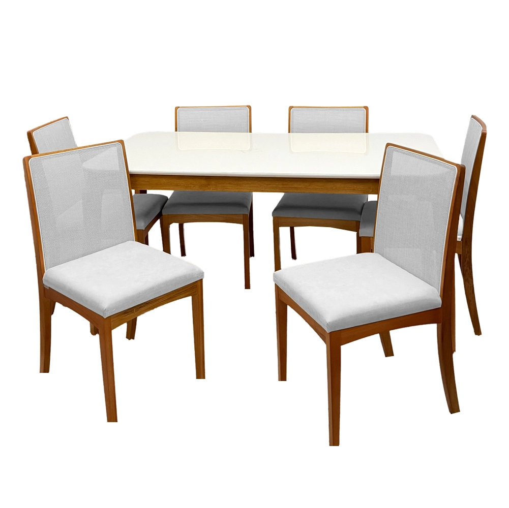 Mesa-de-Jantar-Alegra-160x80cm-com-Vidro-e-6-Cadeiras-Lara-Kappesberg-em-Linho-Madeira-Jcm-Cinamomo-Off-White-com-Tecido-Cinza-54154.webp