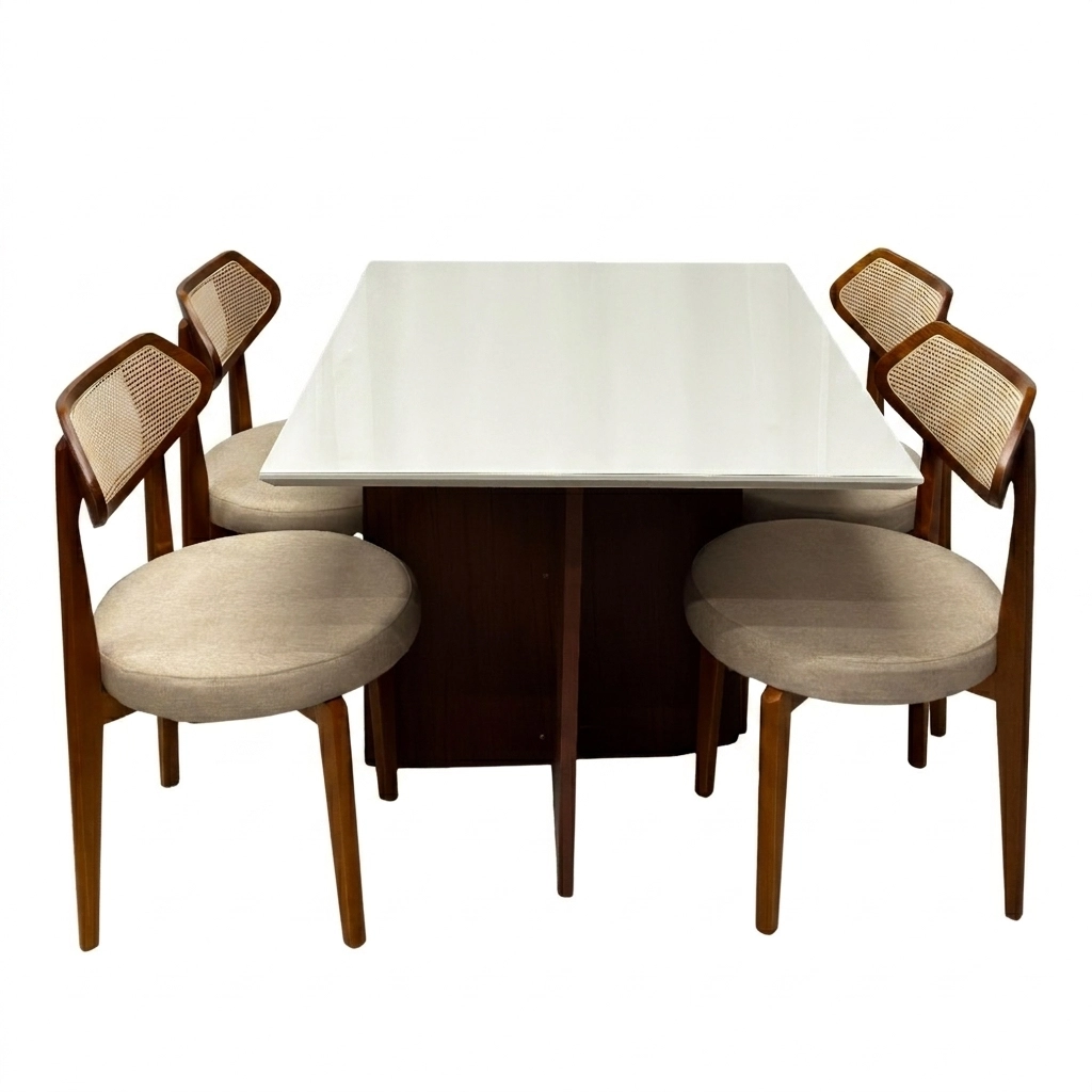 Mesa-de-Jantar-Helo-120x90cm-com-Vidro-e-4-Cadeiras-Athenas-em-Linho-Madeira-Poliman-Mel-Off-White-com-Tecido-Bege-76232.webp