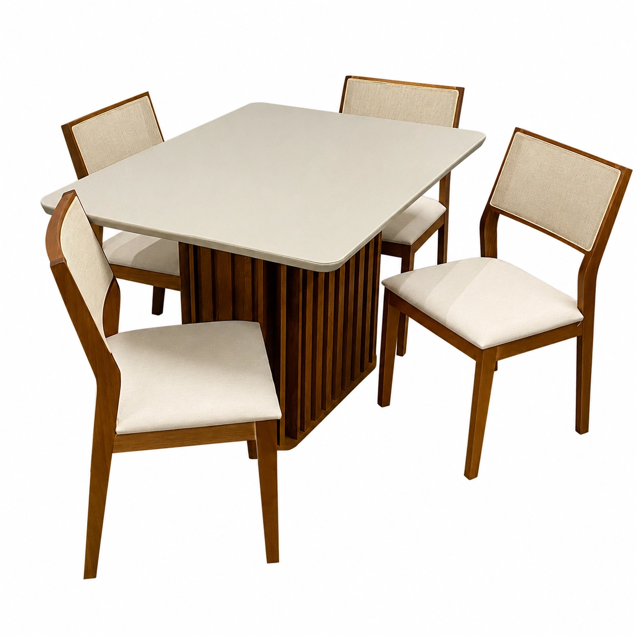 Mesa-de-Jantar-Riviera-120x80cm-com-4-Cadeiras-Oiti-em-Linho-Madeira-Lj-Moveis-Cinamomo-Off-White-com-Tecido-Bege-45419