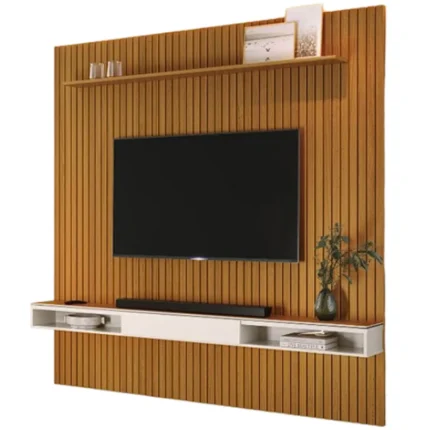 Painel Arbo com Nicho 225cm para Tv Até 75 Polegadas Edn