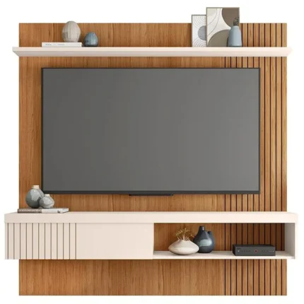 Painel Jade 180cm para Tv Até 65 Polegadas 1 Porta Caemmun