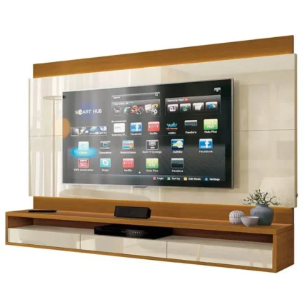 Painel Savoy 200cm para Tv Até 75 Polegadas 3 Portas Edn