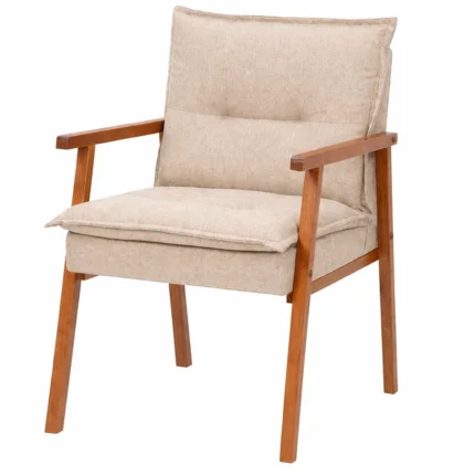 Poltrona Decorativa 025 em Linho Jc