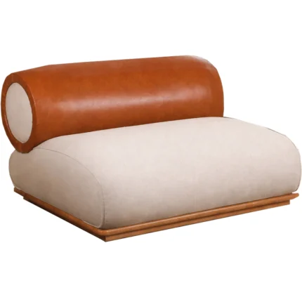 Poltrona Orgânica Londres em Linho com Molas Ensacadas House Decor