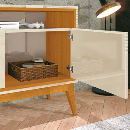 Rack Merlot para Tv Até 65 Polegadas 3 Portas Edn