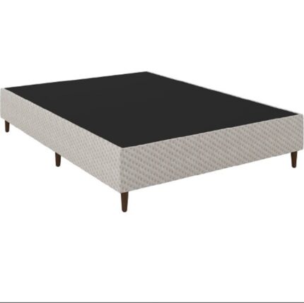 Base Box Doux Casal Tecido Linho 40x188x138cm Sealy