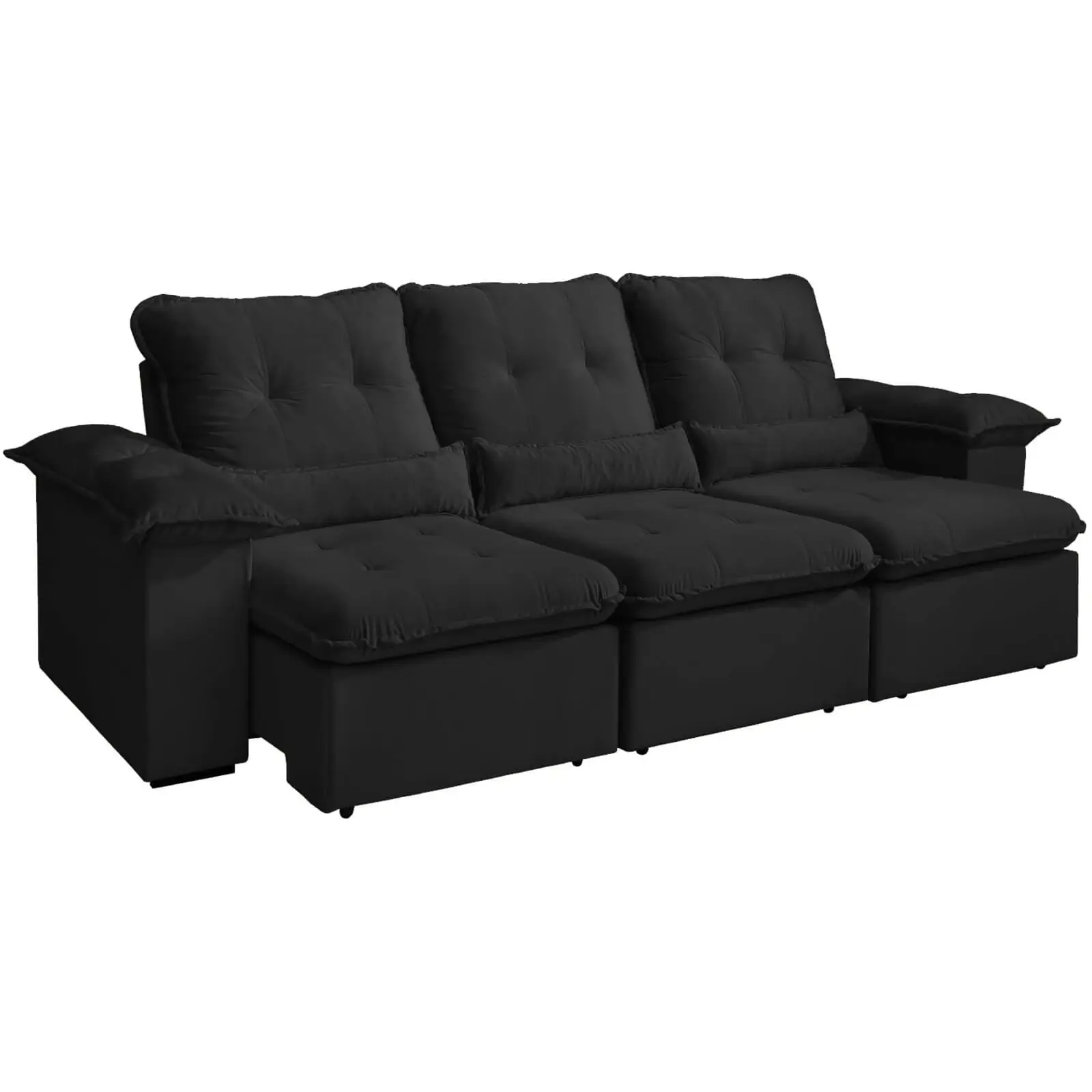 Sofa-Arsenal-5-Lugares-Retratil-e-Reclinavel-270cm-3-Modulos-Tecido-Veludo-Aifos-preto.webp