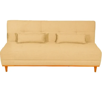 Sofá Cama Madrid 2 Lugares com Encosto Reclinável 180cm Tecido Linho Luxury