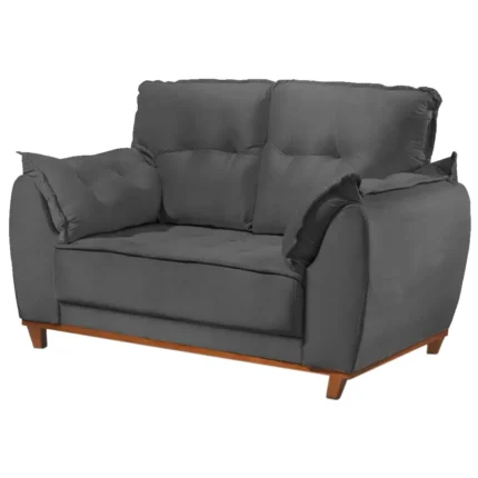 Sofá Espanha Jc 2 Lugares 147cm Tecido Veludo