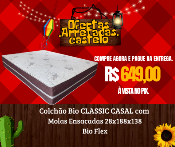 Post para Instagram Arraiá Junino Festa de São João Xadrez Vermelho (Capa para Facebook) (2)